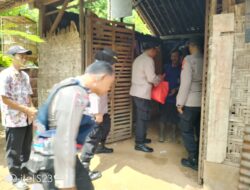 Dukungan Penuh untuk Pemilu Damai: Sat Binmas Polresta Pati Serahkan Sembako