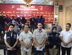 Press Release Polresta Pati: 18 TKP Curanmor Terungkap, Dua Tersangka Diamankan