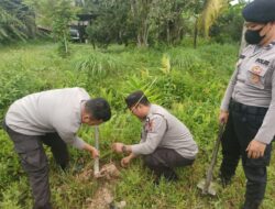 TNI-Polri dan Insatansi Terkait di Lamandau Gotong Royong Ciptakan Lingkungan Bersih