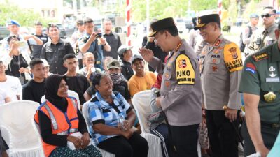 Kapolri dan Panglima TNI Resmikan Markas Polda Maluku