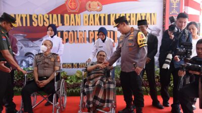 Masyarakat Maluku Terima Bantuan Kesehatan Gratis dari Kapolri dan Panglima TNI