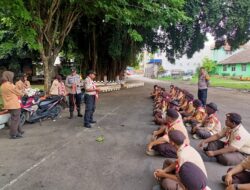 Polsek Juwana Latih Saka Bhayangkara, Tingkatkan Keamanan di Kalangan Pelajar SMA