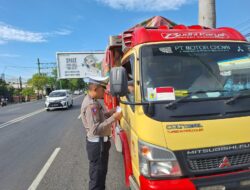 Penindakan Khusus Pelanggar Lalu Lintas di Jalan Pati – Margorejo, 15 Tilang dalam Satu Pagi