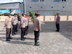 Pimpin Apel Pagi, Kapolsek Weru Sukoharjo Beri Penekanan pada Anggota