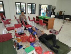 Kodim 0718 Pati dan Polresta Pati Gelar Kegiatan Donor Darah Meriahkan Hari Juang Kartika