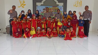 Polresta Pati Berkolaborasi dengan TPA Rumah Syaffiyah Kayen untuk Ciptakan Keselamatan Berlalu Lintas