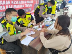 Rumkit Bhayangkara Polda Kalteng Gelar Bakti Kesehatan di Kota Sampit