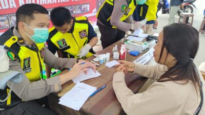 Rumkit Bhayangkara Polda Kalteng Gelar Bakti Kesehatan di Kota Sampit