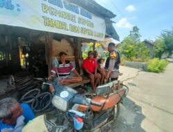 Bhabinkamtibmas Desa Tanjungrejo Polresta Pati Lakukan DDS untuk Tingkatkan Kedekatan dengan Warga