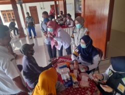 Kunjungi Desa Puhgogor Bendosari, Dokkes Polres Sukoharjo Gelar Bakti Kesehatan