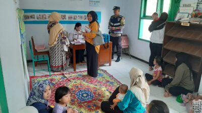 Bhabinkamtibmas Polsek Gembong Himbau Warga Jalankan Pola Hidup Sehat