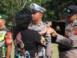 Polres Lamandau Gelar Pasukan Ops Lilin Telabang Jelang Nataru 2024