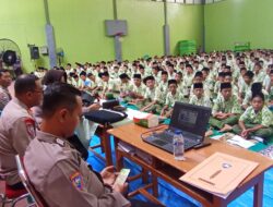 Sat Binmas Polresta Pati Berikan Edukasi Cegah Penyalahgunaan Narkoba dan Minuman Keras di MTs 1 Pati