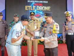 Polda Jateng Pakai Drone untuk Pantau Lakalantas saat Nataru 2023