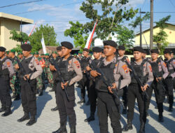 Perayaan Nataru Sudah Dekat, Polres Sukoharjo Gelar Pasukan Operasi Lilin Candi
