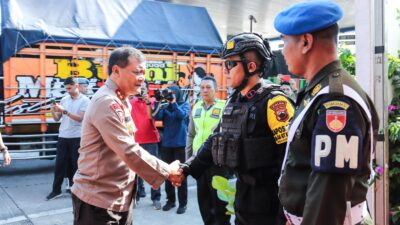 Kapolda Jateng Pantau Kesipan Sarana dan Prasarana Pos Terpadu Tol Kalikangkung