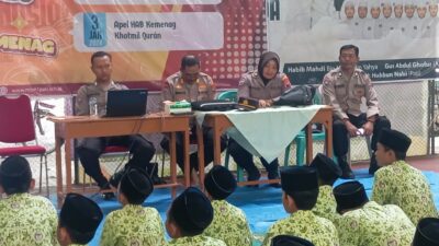 Sat Binmas Polresta Pati Edukasi Pencegahan Narkoba dan Miras di MTsN 1 Pati