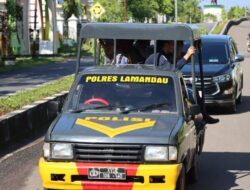 Antisipasi Gangguan Jelang Pemilu, Kapolres Lamandau Gelar Patroli Cooling System