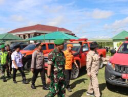 Gelar Pasukan Penanggulangan Banjir, Polres Lamandau Antisipasi Musin Penghujan