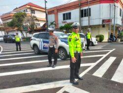 Rangkaian Nataru, Satlantas Polresta Pati Tingkatkan Patroli Antisipasi Kecelakaan