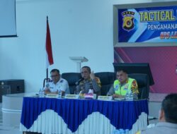 Jelang Tahun Baru 2024, Ditlantas Polda Aceh Gelar Tactical Floor Game