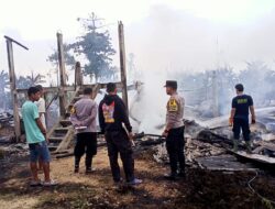 Kebakaran Kandang Ayam di Kayen Pati, Polisi : Kerugian ditaksir Rp. 350 Juta