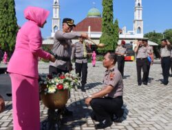 106 Personel Polresta Pati Naik Pangkat, Begini Pesan Kapolresta Pati