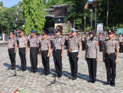 106 Personel Polresta Pati Naik Pangkat, Kapolresta Pimpin Upacara Korps Raport