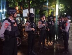 Kasubsatgas Pam obvit Pimpin Patroli: Satgas Preventif Polresta Pati Siaga di Objek Vital