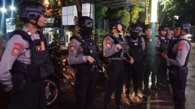 Kasubsatgas Pam obvit Pimpin Patroli: Satgas Preventif Polresta Pati Siaga di Objek Vital