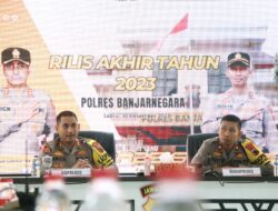 Sepanjang Tahun 2023, Polres Banjarnegara Ungkap 93 Kasus Kejahatan