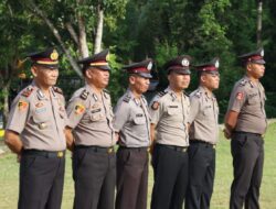 Penghujung Tahun 2023, 29 Personel Polres Lamandau Naik Pangkat