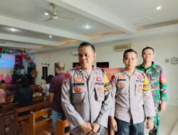 Keamanan dan Kedamaian: Polsek Pati Lakukan Pengamanan di Gereja Santo Yusup
