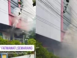 Kebakaran di Swalayan ADA Fatmawati Semarang, Belum Diketahui Penyebabnya