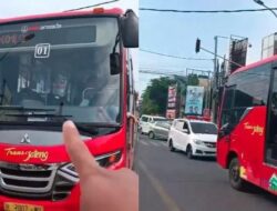 SANTAI Lawan Arah dan Halangi Ambulans, Nasib Sopir Trans Semarang yang Viral Pilu, Diberhentikan!