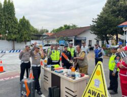 Pengamanan Nataru, Satgas Quick Response Satlantas Polres Rembang Siaga