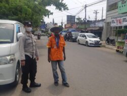 Bhabinkamtibmas Polsek Rembang Kota Patroli & Himbauan Juru Parkir Jelang Pergantian Tahun
