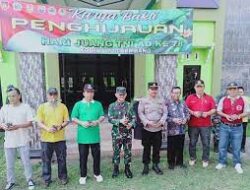 Aksi Penanaman Pohon Dalam Rangka Hari Juang TNI AD Dihadiri Kapolsek Gunem