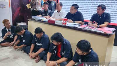 Lima Komplotan Gendam Diringkus Polisi di Semarang usai Tipu Korban Ratusan Juta