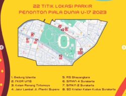 Dishub dan Satlantas Polresta Surakarta Siapkan Lokasi Parkir Final Piala Dunia U-17