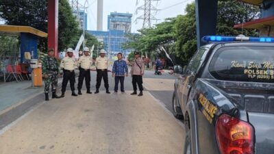 Sambangi Security PLTU, Polsek Sluke & Intansi Terkait Gelar Patroli 3 Pilar