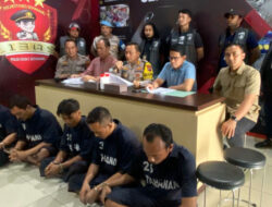 Polisi Amankan Komplotan Pencuri Tiang Pemancar di Kota Semarang