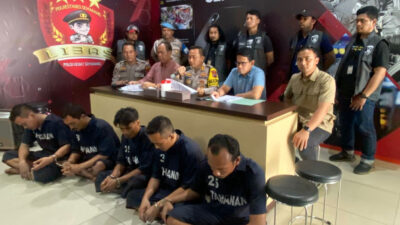 Polisi Amankan Komplotan Pencuri Tiang Pemancar di Kota Semarang