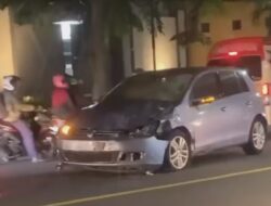 Kecelakaan Maut Menewaskan Driver Ojol di Jalan Sultan Agung Kota Semarang