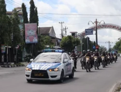 Polres Sukoharjo Gelar Patroli Skala Besar Jelang Kampanye terbuka
