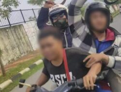 Ayunkan Celurit saat Berkendara, 2 Pria Diamankan Polrestabes Semarang
