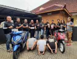 Polrestabes Semarang Amankan Konvoi Remaja Pembawa Celurit Di Jalan Semarang