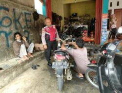 Patroli Bengkel Knalpot Brong, Polres Banjarnegara Pelihara Kamtibmas Jelang Pemilu
