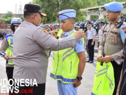 Wujudkan Zero Knalpot Brong, Kapolres Rembang Pimpin Apel Deklarasi