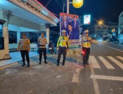 Personil Polres Banjarnegara Beri Pengamanan Kunjungan Kerja SBY